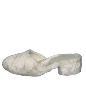 Coconuts by Matisse Cream Furry Mules